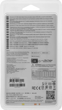 Накопитель SSD Apacer SATA-III 120GB AP120GAS340G-1 AS340 Panther