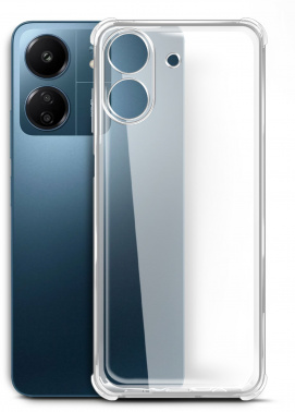 Чехол (клип-кейс) BoraSCO для Xiaomi Poco C65 прозрачный (72851)