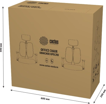 Кресло Cactus  CS-CHR-MC03-BKGY