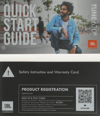 Гарнитура накладные JBL Tune 670NC