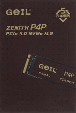 Накопитель SSD Geil PCIe 4.0 x4 512GB P4PDC23C512A P4P