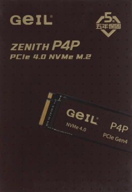 Накопитель SSD Geil PCIe 4.0 x4 1TB P4PDC23C1TBA P4P