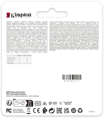 Флеш Диск Kingston 128GB DataTraveler SE9