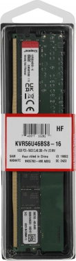 Память DDR5 16GB 5600MHz Kingston  KVR56U46BS8-16