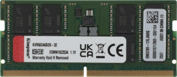 Память DDR5 32GB 5600MHz Kingston  KVR56S46BD8-32