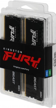 Память DDR4 4x4GB 2666MHz Kingston  KF426C16BBK4/16