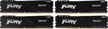 Память DDR4 4x4GB 2666MHz Kingston  KF426C16BBK4/16