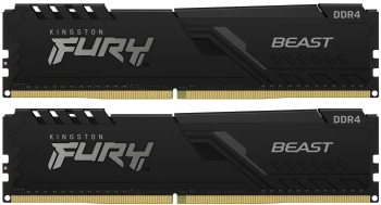 Память DDR4 2x4GB 3200MHz Kingston  KF432C16BBK2/8