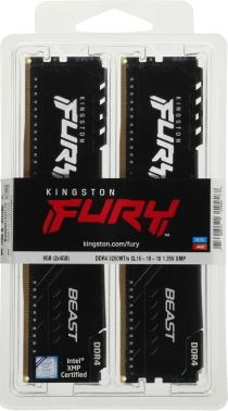 Память DDR4 2x4GB 3200MHz Kingston  KF432C16BBK2/8