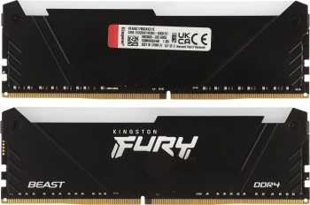 Память DDR4 2x8GB 3600MHz Kingston  KF436C17BB2AK2/16