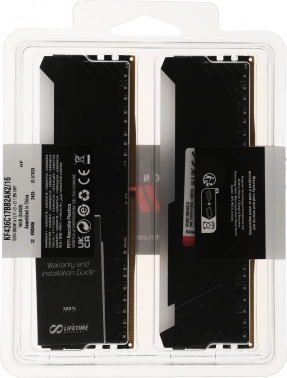 Память DDR4 2x8GB 3600MHz Kingston  KF436C17BB2AK2/16