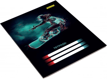 Набор тетрадей Silwerhof 18л. лин. A5 Спорт 4диз. мел.карт. вод.лак скрепка (упак.:4шт)