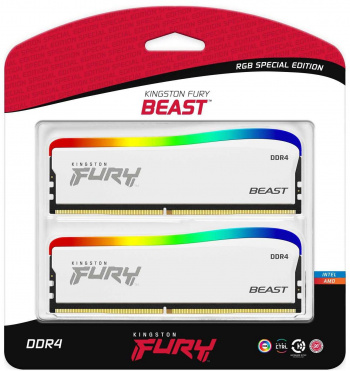 Память DDR4 2x8GB 3600MHz Kingston  KF436C17BWAK2/16