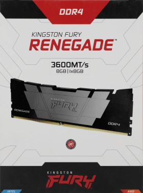 Память DDR4 8GB 3600MHz Kingston  KF436C16RB2/8