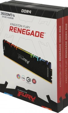 Память DDR4 4x8GB 3600MHz Kingston  KF436C16RBAK4/32
