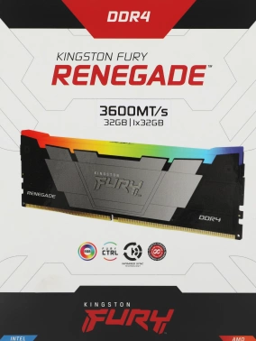 Память DDR4 32GB 3600MHz Kingston  KF436C18RB2A/32