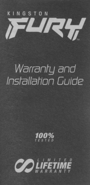 Память DDR5 8GB 5200MHz Kingston  KF552C40BB-8