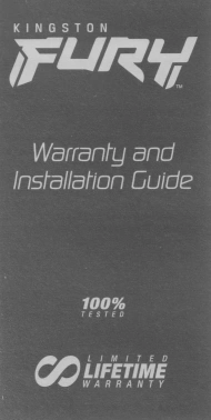 Память DDR5 16GB 5200MHz Kingston  KF552C36BBEA-16