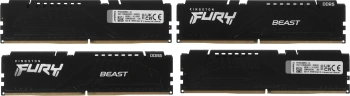 Память DDR5 4x16GB 5200MHz Kingston  KF552C40BBK4-64