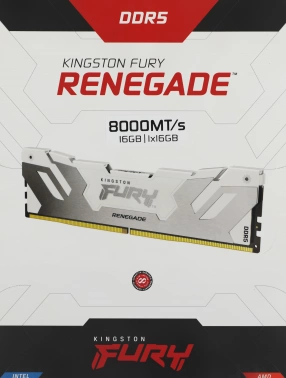 Память DDR5 16GB 8000MHz Kingston  KF580C38RW-16