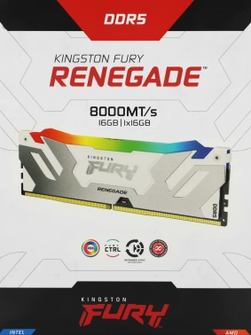 Память DDR5 16GB 8000MHz Kingston  KF580C38RWA-16