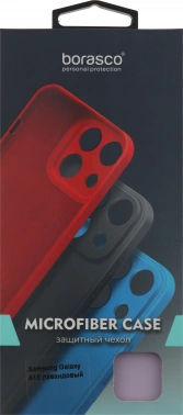 Чехол (клип-кейс) BoraSCO для Samsung Galaxy A15 Microfiber Case