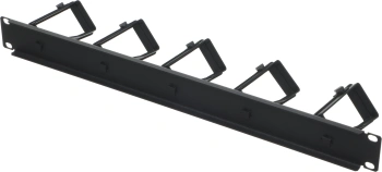 Кабельный органайзер горизонтальный C3 Solutions C3.OH1001 односторонний кольца 1U шир.:19