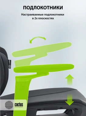 Кресло Cactus  CS-CHR-DUO-BBK