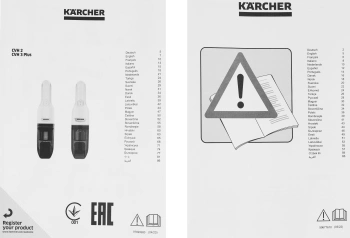 Пылесос ручной Karcher CVH 2