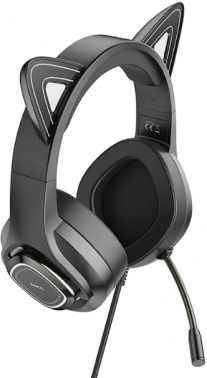 Наушники с микрофоном Hoco W107 Cute cat