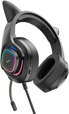 Наушники с микрофоном Hoco W107 Cute cat