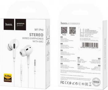 Гарнитура внутриканальные Hoco M1 Pro