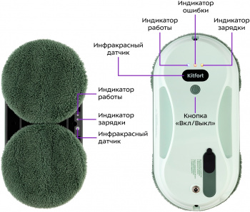 Мойщик окон Kitfort КТ-5189