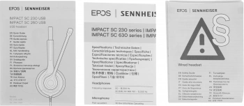 Наушники с микрофоном Epos Sennheiser SC 230 USB