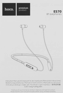 Гарнитура внутриканальные Hoco ES70