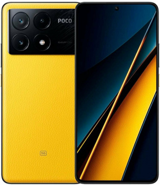 Смартфон Xiaomi Poco X6 Pro 5G 512Gb 12Gb желтый моноблок 3G 4G 2Sim 6.67