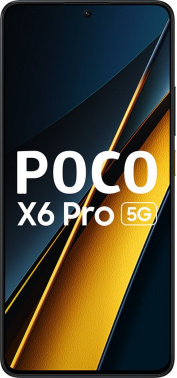 Смартфон Xiaomi Poco X6 Pro 5G 512Gb 12Gb желтый моноблок 3G 4G 2Sim 6.67