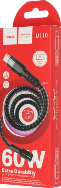 Кабель Hoco  U110 Type-C to Type-C