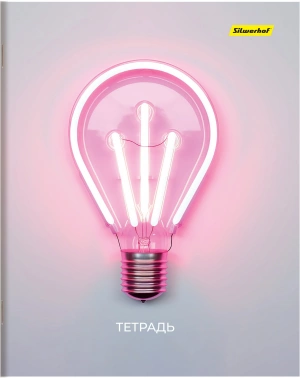Набор тетрадей Silwerhof 48л. лин. A5 Нежность 4диз. мел.карт. вод.лак скрепка (упак.:4шт)