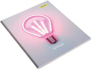 Набор тетрадей Silwerhof 48л. лин. A5 Нежность 4диз. мел.карт. вод.лак скрепка (упак.:4шт)