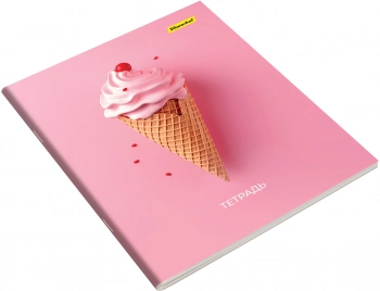 Набор тетрадей Silwerhof 48л. лин. A5 Нежность 4диз. мел.карт. вод.лак скрепка (упак.:4шт)