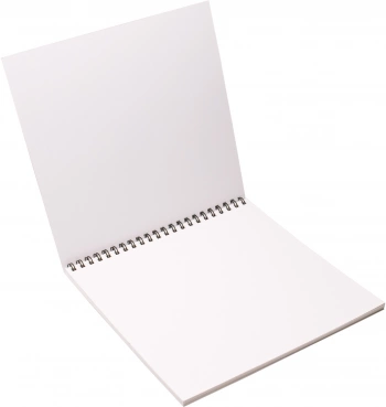 Скетчпад Silwerhof 20л. 190x190мм Неон 4диз. гребень