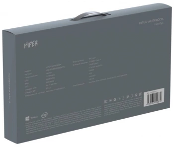 Ноутбук Hiper Workbook Core i3 1000NG4 16Gb SSD512Gb Intel Iris Plus graphics 15.6