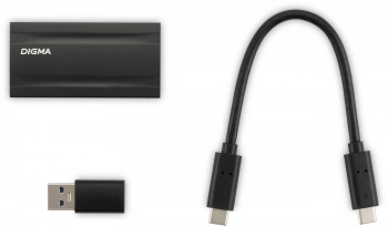 Накопитель SSD Digma USB3.2 Gen2x2 256GB DGSM8256G2MGG MEGA X