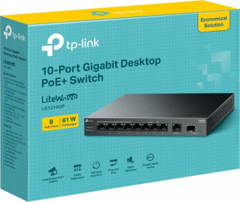 Коммутатор TP-Link  LS1210GP