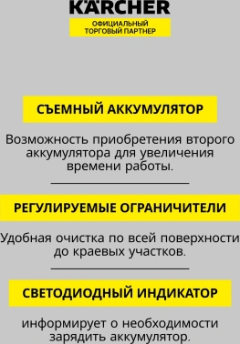 Мойщик окон Karcher WV 6 Plus