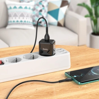 Сетевое зар./устр. Hoco  N32 Glory Black