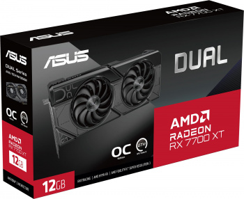Видеокарта Asus PCI-E 4.0  DUAL-RX7700XT-O12G