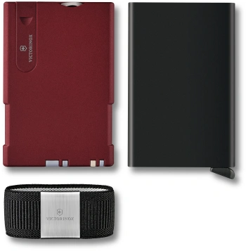 Швейцарская карта Victorinox Smart Card Wallet Iconic Red