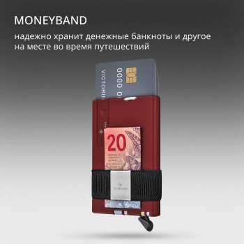 Швейцарская карта Victorinox Smart Card Wallet Iconic Red